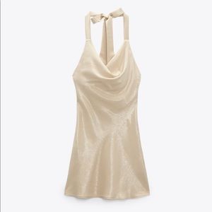 Champagne Zara Mini Dress